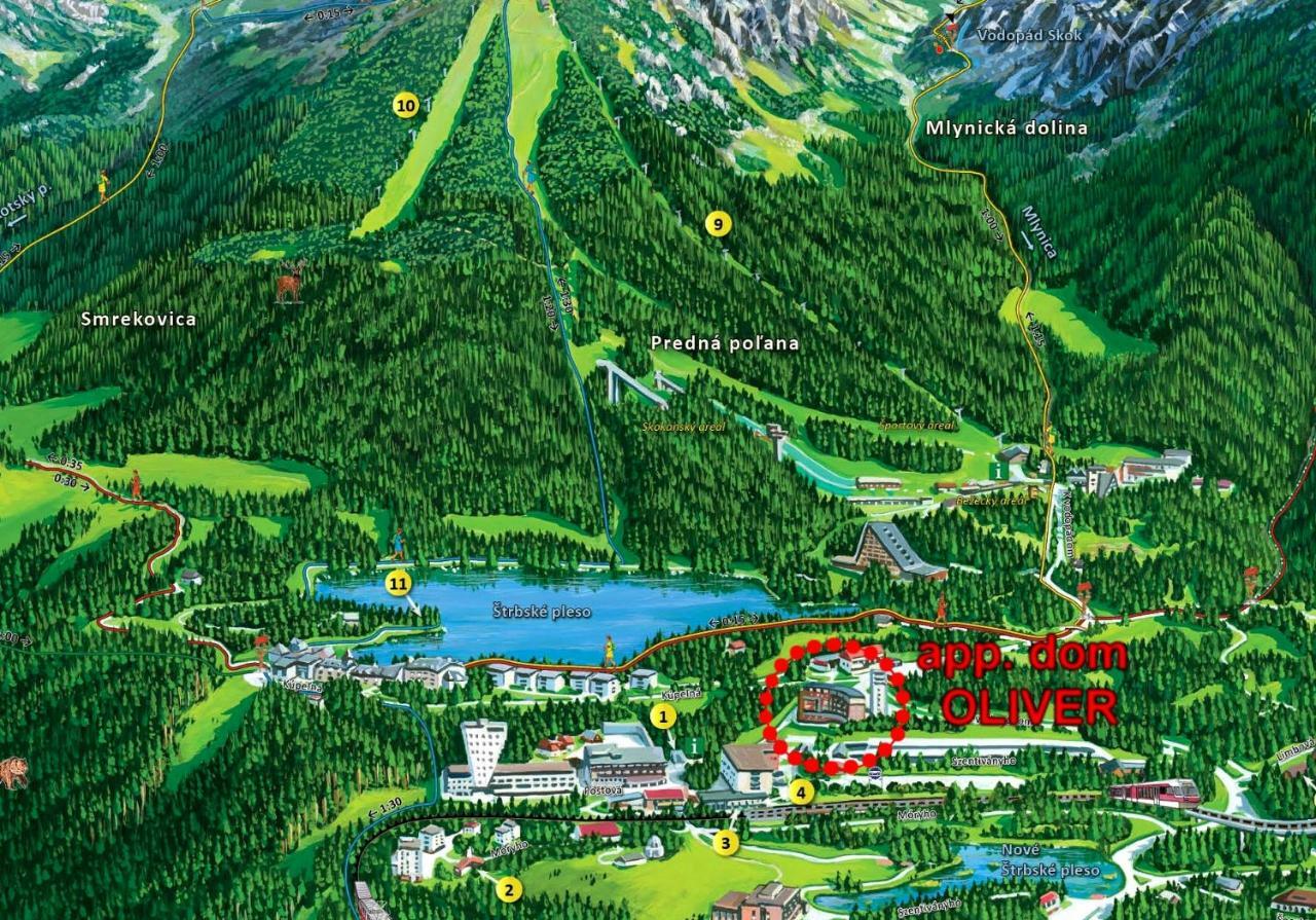 Strbske Pleso Rezidencia Oliver - Apartman 16A 외부 사진